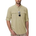 Men's Quick Dry Tactical Shirts UV Protection Hiking Shirt