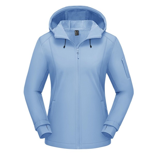 Women's Waterproof Softshell Hiking Hooded Jacket
