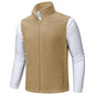 Men's Fleece Vest Sleeveless Outdoor Hiking Jacket
