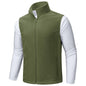 Men's Fleece Vest Sleeveless Outdoor Hiking Jacket