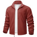 Men's Lightweight Polar Fleece Jacket for Hiking