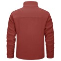 Men's Lightweight Polar Fleece Jacket for Hiking