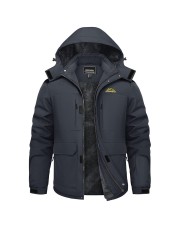 Men's Fleece Lined Waterproof Winter Ski Jacket Men's Fleece Lined Waterproof Winter Ski Jacket