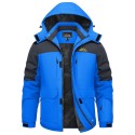 Men's Fleece Lined Waterproof Winter Ski Jacket