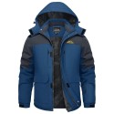 Men's Fleece Lined Waterproof Winter Ski Jacket