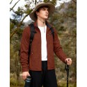 Men's Fleece Jacket Full Zip Casual Outdoor Wear