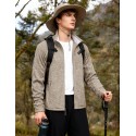 Men's Fleece Jacket Full Zip Casual Outdoor Wear