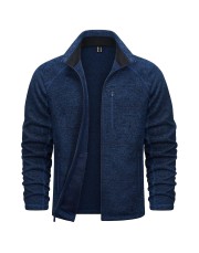 Men's Fleece Jacket Full Zip Casual Outdoor Wear Men's Fleece Jacket Full Zip Casual Outdoor Wear