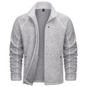 Men's Fleece Jacket Full Zip Casual Outdoor Wear