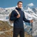 Men's Warm Fleece Lined Softshell Outdoor Jacket
