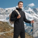 Men's Warm Fleece Lined Softshell Outdoor Jacket