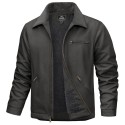 Men's Insulated Duck Canvas Heavy Duty Work Jacket
