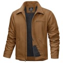 Men's Insulated Duck Canvas Heavy Duty Work Jacket