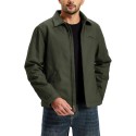 Men's Insulated Duck Canvas Heavy Duty Work Jacket