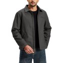 Men's Insulated Duck Canvas Heavy Duty Work Jacket