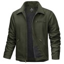 Men's Insulated Duck Canvas Heavy Duty Work Jacket