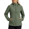 Women's Waterproof Softshell Hiking Hooded Jacket