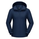 Women's Waterproof Softshell Hiking Hooded Jacket