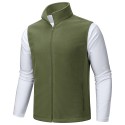 Men's Fleece Vest Sleeveless Outdoor Hiking Jacket