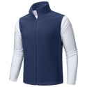Men's Fleece Vest Sleeveless Outdoor Hiking Jacket