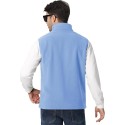Men's Fleece Vest Sleeveless Outdoor Hiking Jacket