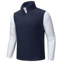 Men's Fleece Vest Sleeveless Outdoor Hiking Jacket