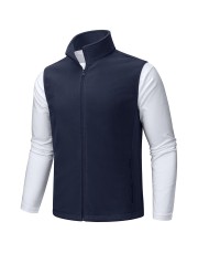 Men's Fleece Vest Sleeveless Outdoor Hiking Jacket Men's Fleece Vest Sleeveless Outdoor Hiking Jacket